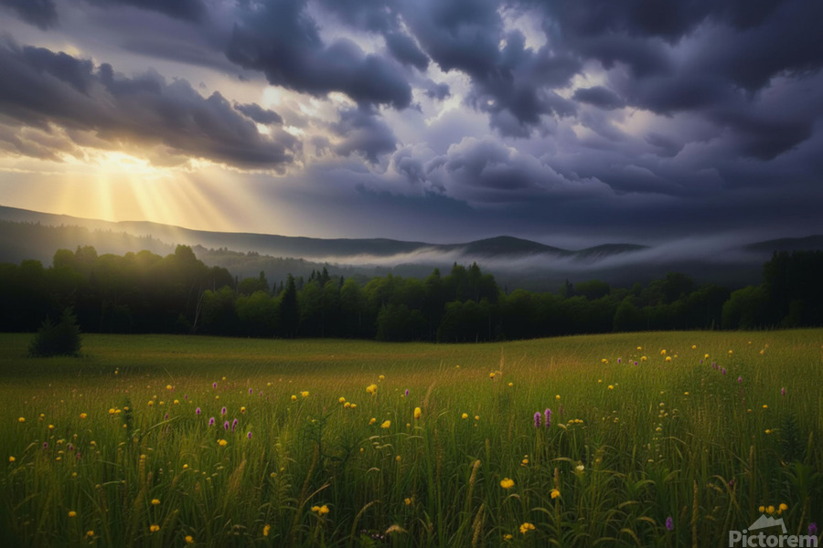 N.H. FLOWERS IN FIELD 2026