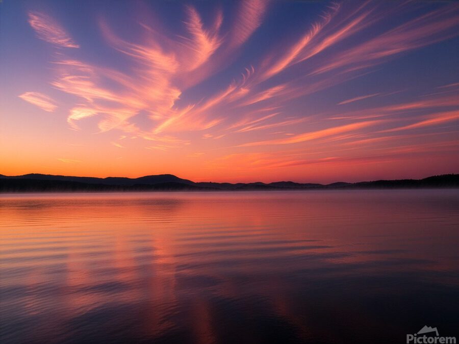 NH LAKE SUNSET 1